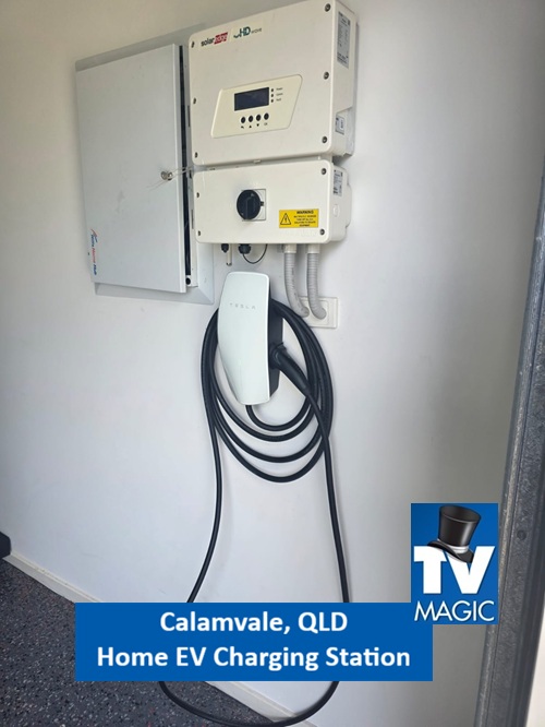 Calamvale QLD Home EV Charging Station