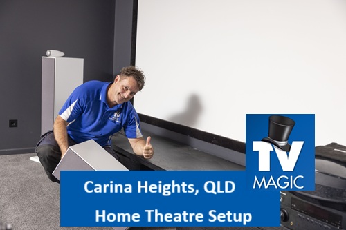 Carina Heights QLD Home Theatre Setup