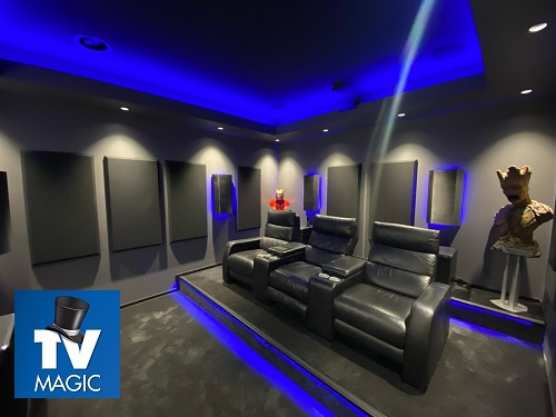 A TV Magic home theatre