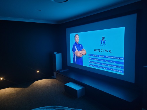 A complete home theatre setup by Darrel - TV Magic