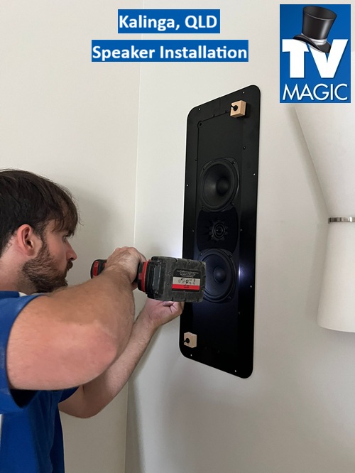 Kalinga QLD Speaker Installation