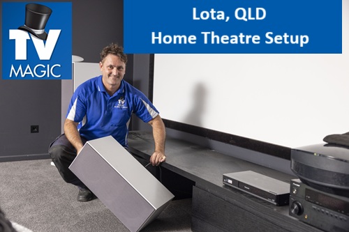 Lota QLD Home Theatre Setup