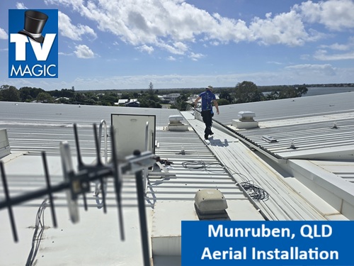 Munruben QLD Aerial Installation