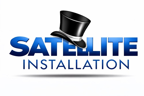 Caption "Satellite Installation"