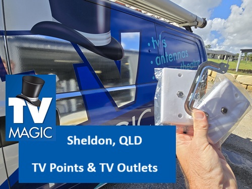 Sheldon QLD TV Points and TV Outlets