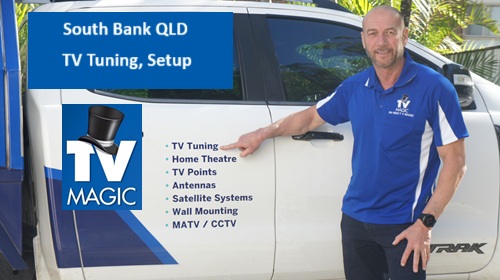 South Bank QLD TV tuning setup