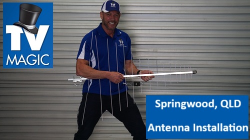 Springwood QLD Antenna installation