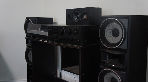 a surround sound system