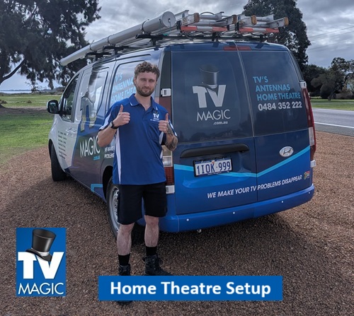 Greenbushes WA Home Theatre Setup