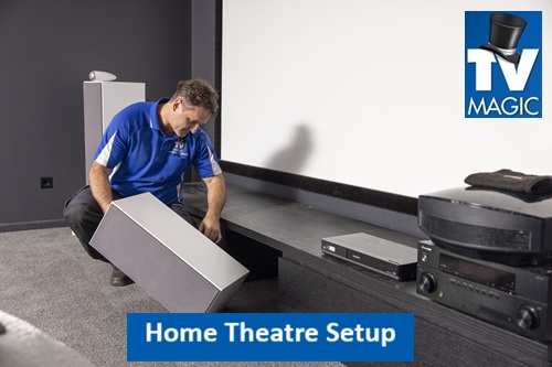 Margaret River WA Home Theatre Setup