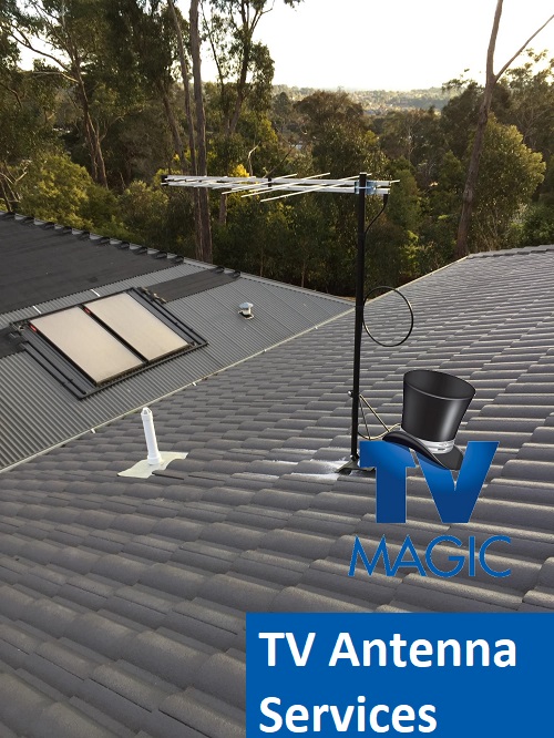 TV Magic TV Antenna - Caption bottom right