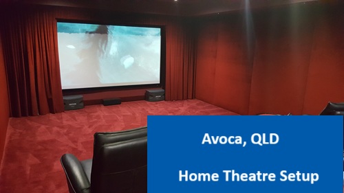 Avoca QLD Home Theatre Setup