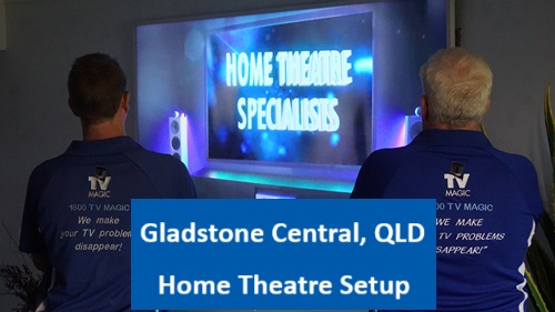 Gladstone Central QLD Home Theatre Setup