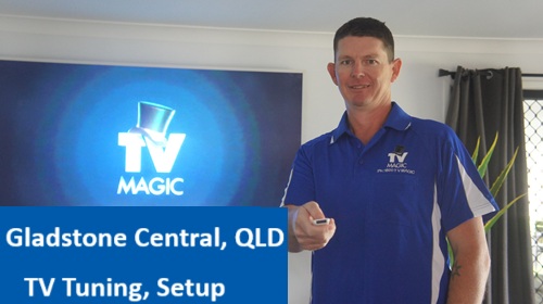 Gladstone Central QLD TV Tuning Setup