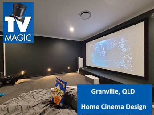 Granville QLD Home Cinema Design