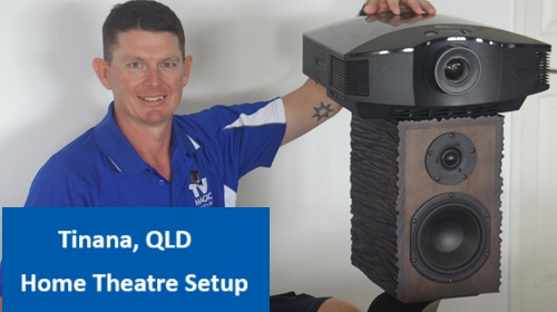 Tinana QLD Home Theatre Setup