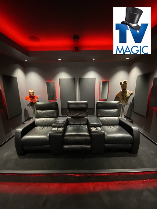 Stunning THX home theatre installation by TV Magic