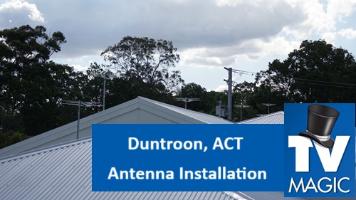 Duntroon ACT Antenna Installation