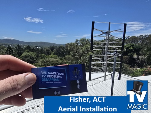 Fisher ACT Aerial Installation