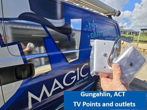 Gungahlin ACT TV points and Outlets