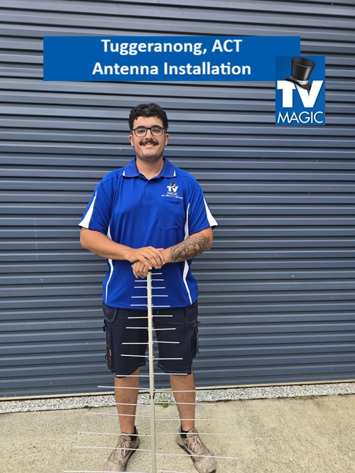 Tuggeranong ACT Antenna Instalaltion