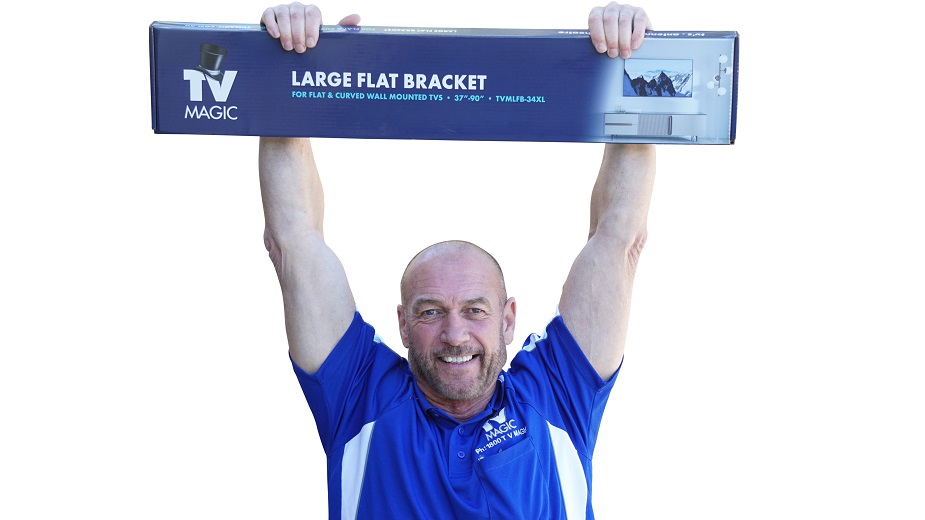 Darren with TV Magic Wall Brackets