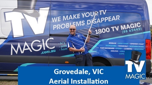 Grovedale VIC Aerial Installation