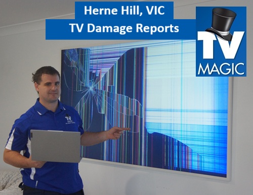 Herne Hill VIC TV Damage Reports