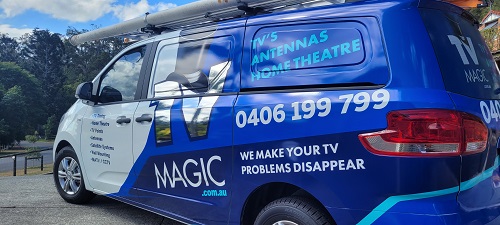 Technician - Vaughan's TV Magic van