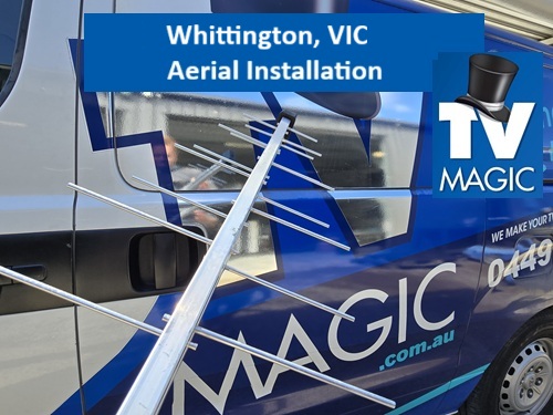 Whittington VIC Aerial Installation