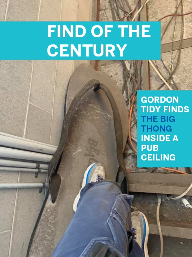 Gordon Tidy finds the Big Thong