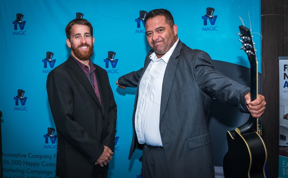 Gordon with Darrel Making More Magic 2019