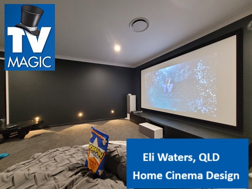 Eli Waters QLD Home Cinema Design