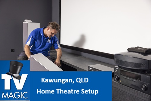 Kawungan QLD Home Theatre Setup