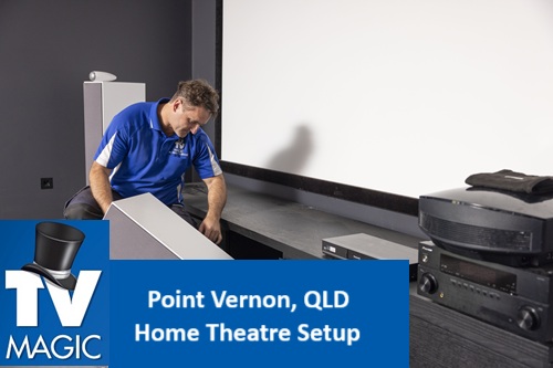 Point Vernon QLD Home Theatre Setup