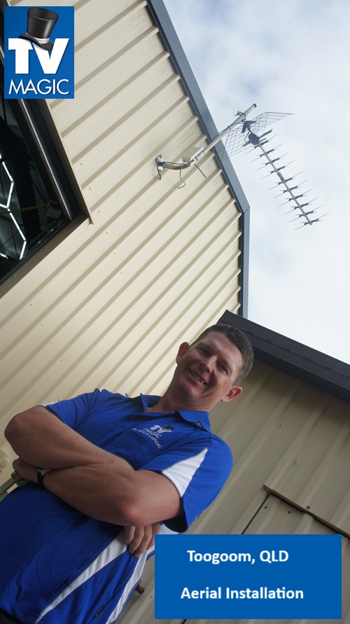 Toogoom QLD Aerial installation