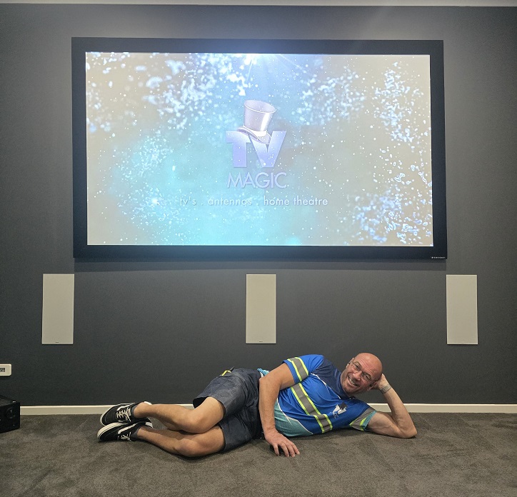 Home Cinema installation nov 2025 Darren