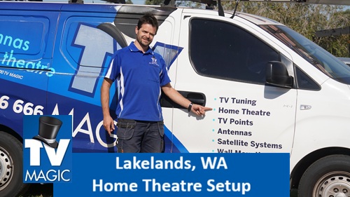 Lakelands WA Home Theatre Setup