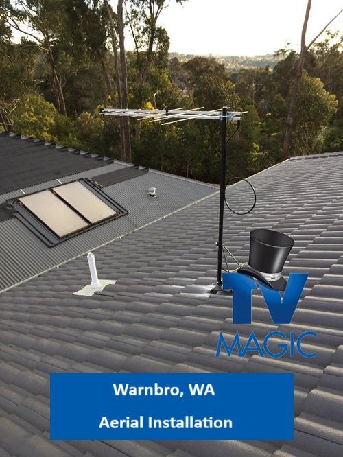 Warnbro WA Aerial Installation