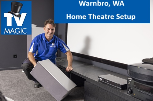 Warnbro WA Home Theatre Setup