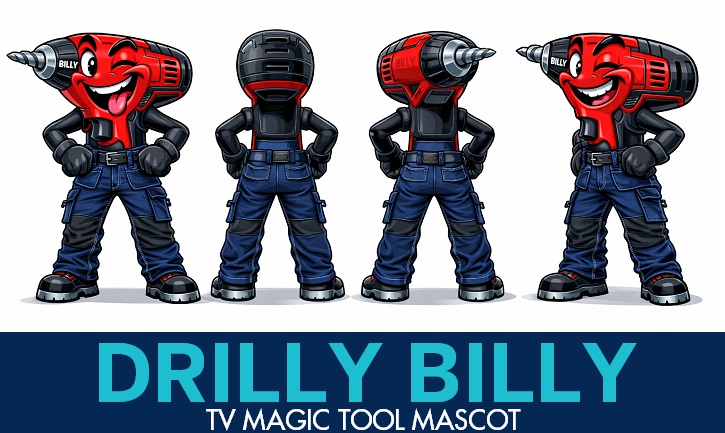 DRILLY BILLY MASCOT