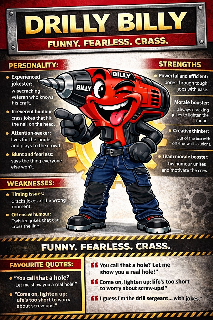 Drilly Billy profile 2