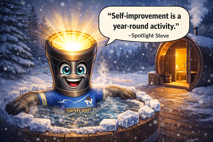 Spotlight Steve on holiday1