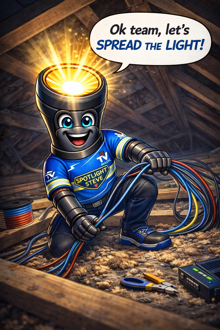 Spotlight Steve working1