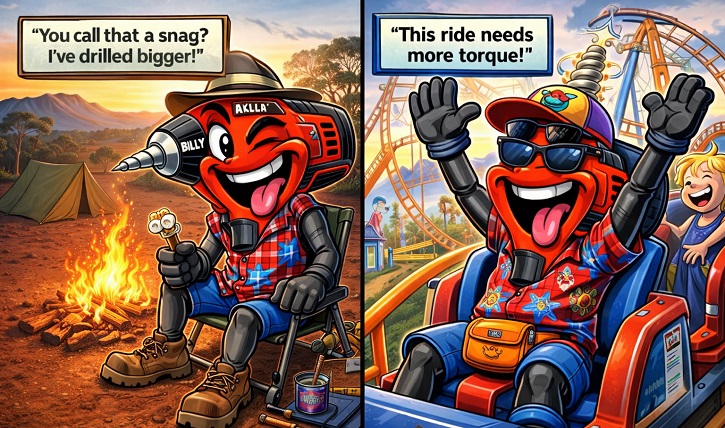 dRILLY BILL ON HOLIDAY