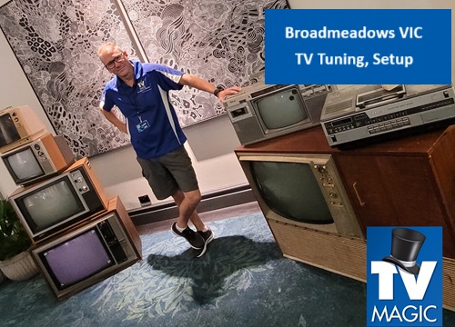 Broadmeadows VIC TV tuning setup