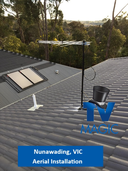 Nunawading VIC Aerial Installation