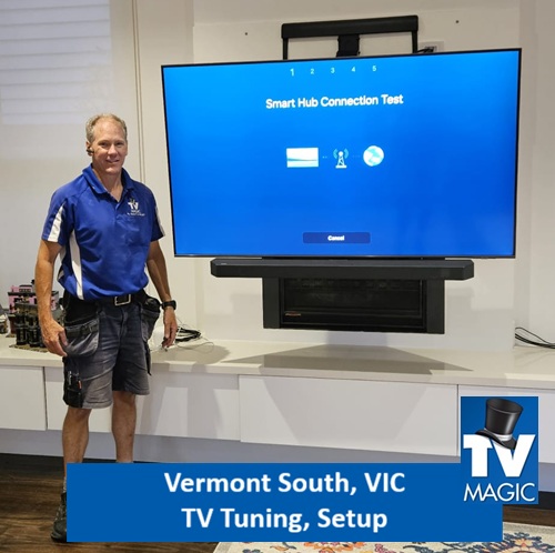 Vermont South VIC TV Tuning Setup