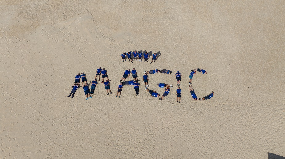 Drone shots Beach Assembly Magic Team Shots Hero 3
