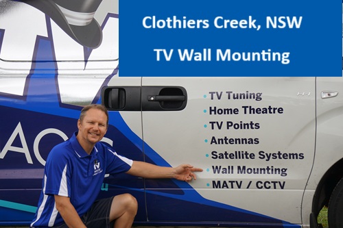 Clothiers Creek NSW TV Wall Mounting